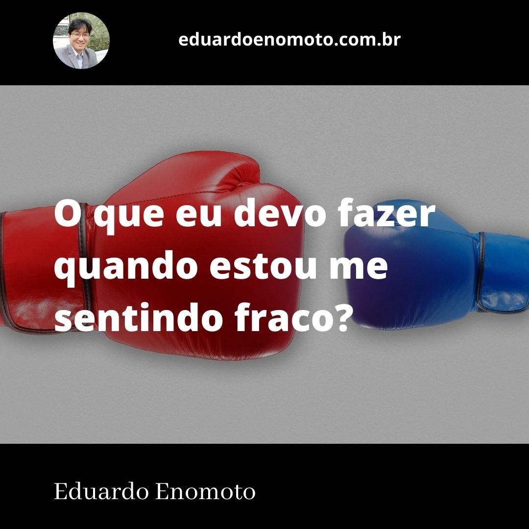 Quando Eu Penso Que Estou Forte Fraco Eu Estou